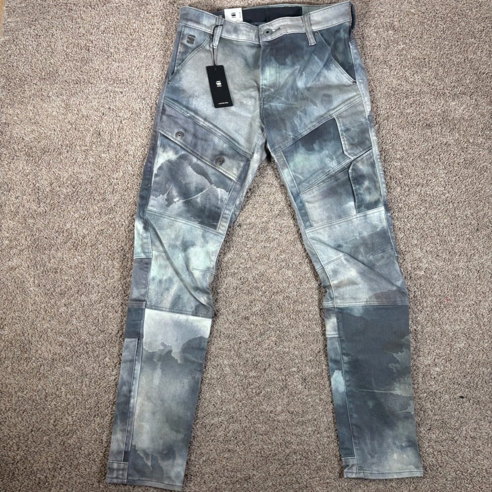 G-Star RAW Airblaze 3D Skinny Jeans 31x32 Indigo Vintage D16129-C258-D974 NEW